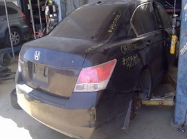 2009 HONDA ACCORD, BLACK, EX-L, 2.4, AT,   A25152